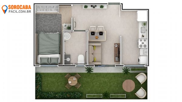 Apartamento em , Sorocaba - Apartamento Residencial Star - Foto 6